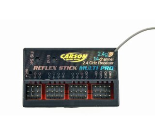 Carson 501540 Empfänger REFLEX Stick Multi Pro 14K 2,4GHz 500501540
