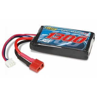 Carson 608107 LiPo-Akku 2S 7,4V 1300mAh 20C Deans/T-Plug 500608107