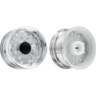Carson 500907055 1:14 Aufliegerfelge Carson Chrom (2)