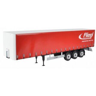 Carson 907235 1:14 3-Achs Fliegl Megarunner Plane (Rot) 500907235