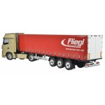 Carson 907235 1:14 3-Achs Fliegl Megarunner Plane (Rot) 500907235