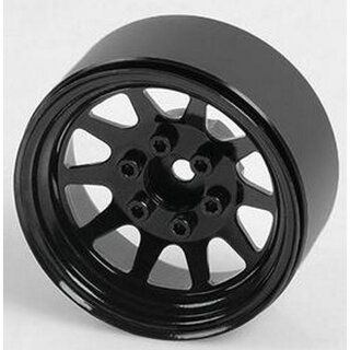 RC4WD RC4ZW0210 OEM Stamped Steel 1.9 Beadlock Wheels - 4 Stück - Black