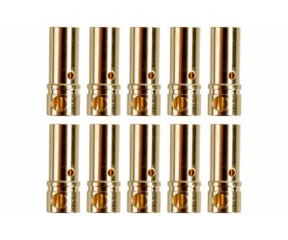 Amass AM-604-10F Goldkontakt - Ø3,5mm - 10 Buchsen