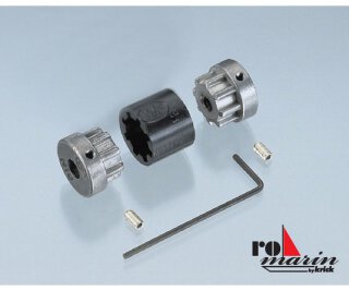 Krick ro1436 Hochlastkupplung Ø5 auf Ø5 mm