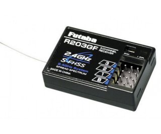 Futaba R203GF 3-Kanal Empfänger 2,4 GHz S-FHSS