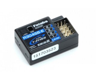 Futaba R304SB-E 2,4GHz T-FHSS 4-Kanal Telemetrie-Empfänger mit S.BUS2