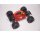 Dusty Motors Shroud Arrma Nero AR106009 AR106011 Dreck-Schutz rot