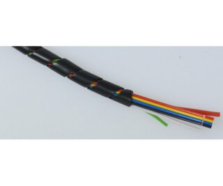 Muldental 61105 Spiralschlauch 5 x 3,7 mm , schwarz 1 m Beutel