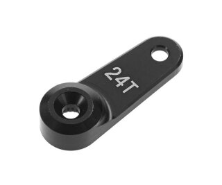 Team Durango TD340123 Aluminium 24T Servo Horn (Bla