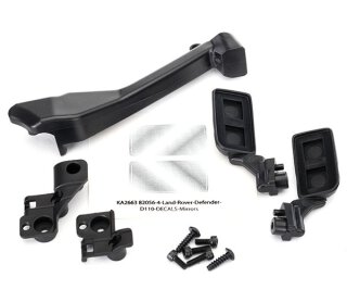 Traxxas 8020 Außenspiegel links und rechts inkl Schnorchel und Befästigungen