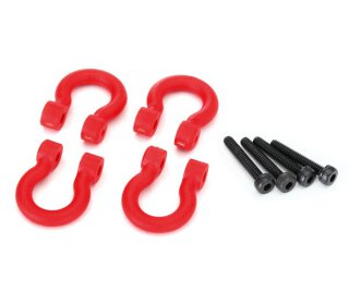 Traxxas 8234R Stoßfänger D-Ringe rot hinten und vorne 2.0x12 CS (4)
