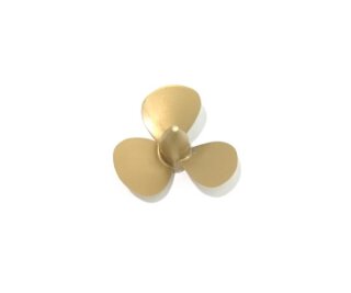 Aeronaut 717077 Schiffsschraube 3-Blatt Kunststoff 50mm M4 linkslaufend