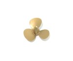 Aeronaut 717077 Schiffsschraube 3-Blatt Kunststoff 50mm...