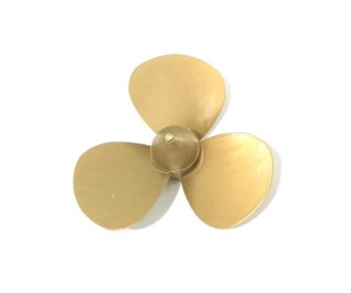 Aeronaut 717087 Schiffsschraube 3-Blatt Kunststoff 50mm M4 rechtslaufend