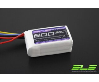 SLS XTRON LiPo Akku 800mAh 3S1P 11,1V 30C/60C XT30-Stecker SLSXT08003130