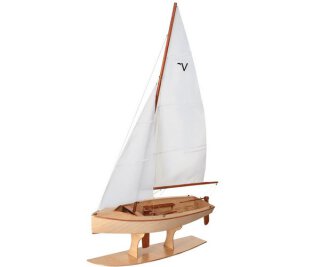 Krick 21203 Vaurien Segeljolle 1:10 Holz-Bausatz Knickspant 450mm