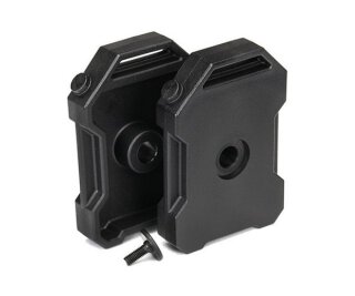 Traxxas 8022T Benzin-Kanister (schwarz) (2)/ 3x8 FCS (1) TRX-4