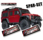 Traxxas 82256-4 TRX-4 Land Rover Defender Crawler rot +...