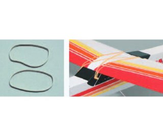 Simprop 1002422 Gummiringe z.b. zur Tragflügelbefestigung 80 x 6 x1mm (10Stk.)