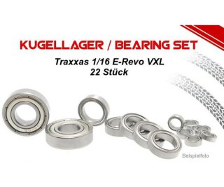 mobo-racing Kugellager Set Metalldichtung Traxxas 1:16 E-Revo VXL 71076-3