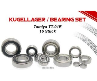 mobo-racing Kugellager Set mit Metalldichtung für Tamiya TT-01E