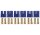 Amass AM-623-3P Goldkontakt - kompatibel mit E-flite EC3 - 3 Paare