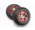 Traxxas BFGoodrich Mud-Terrain Reifen auf Felge rot chrome Slash 4x4 6873A