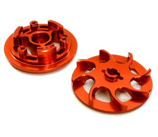 Integy Alu Slipper Pressure Plate und Hub fürTraxxas X-MAXX 4x4 C27074RED
