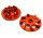 Integy Alu Slipper Pressure Plate und Hub fürTraxxas X-MAXX 4x4 C27074RED
