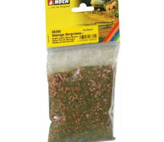 NOCH 08360 Streugras Steinige Bergwiese, 2,5 mm 20g