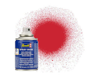 Revell 34330 Spray feuerrot, seidenmatt 100ml