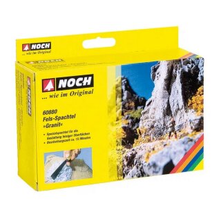 NOCH 60880 Fels-Spachtel "Granit" 400g"
