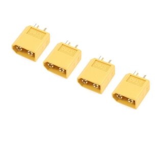 Revtec GF-1003-003 Steckverbinder XT-60 Goldkontakten Buchse 4 St