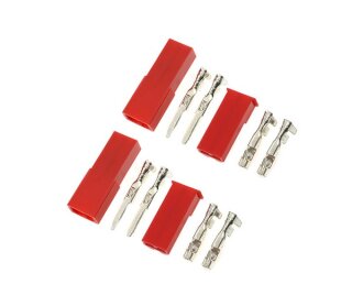 Revtec GF-1010-001 Steckverbinder BEC Goldkontakten Stecker + Buchse 2 Paare