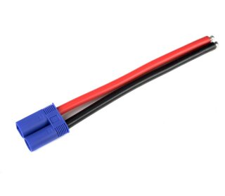 Revtec GF-1078-002 Steckverbinder mit Kabel EC-5 Goldkontakten Stecker 10AWG Silikon Kabel 12cm 1 St