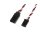 Revtec GF-1110-011 Servo Verlängerungskabel Verdrillt Futaba / 60 Stränge 30cm 1 St