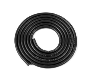 Revtec GF-1341-041 Silikon Kabel Powerflex PRO+ Schwarz 14AWG 1018/0.05 Stränge AD 3.5mm 1m