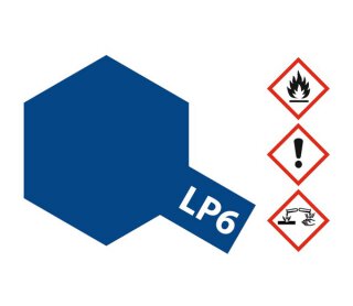 Tamiya 82106 LP-6 Blau (Pur) glänzend 10ml 300082106