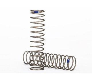 Traxxas 8045 Dämpfer-Feder (GTS)  Natural (0.61 rate) (2) Streifen blau