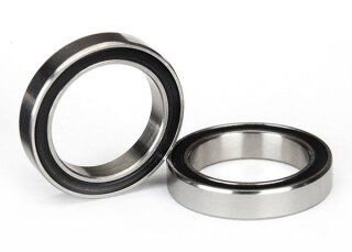 Traxxas 5102A Kugellager, schwarz, Gummidichtung (15x21x4mm) (2)