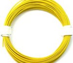 Muldental 51413 PVC-Litze, 1 x 0,14 qmm 48 V, 3 A - gelb 10m
