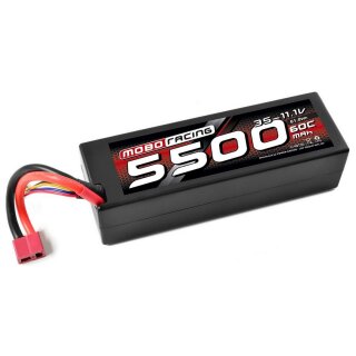 mobo-racing LiPo 3S 11,1V 5500mAh 60C T-Plug Deans Power Racing by Team Corally