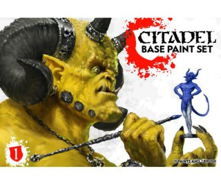 Citadel 60-22 Base Paint Set 11 Farben + 1 Pinsel