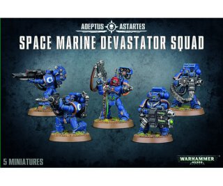 Warhammer 40000 48-15 Space Marine Devastator Squad 99120101231