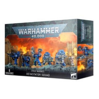 Warhammer 40000 48-15 Space Marine Devastator Squad 99120101317