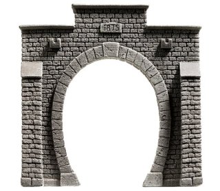 NOCH 58051 Tunnel-Portal 1-gleisig 13,5 x 12,5 cm Spur H0