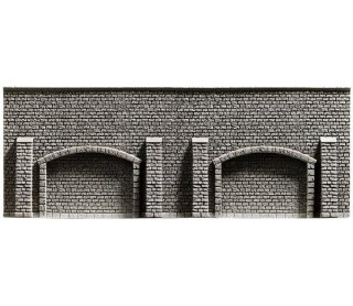 NOCH 58058 Arkadenmauer 33,4 x 12,5 cm Spur H0
