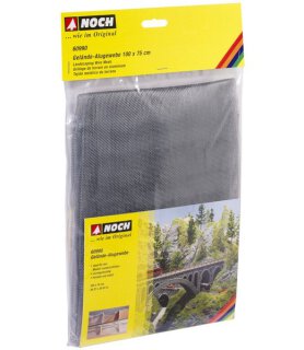 NOCH 60990 Gelände-Alugewebe XL 0,75 qm