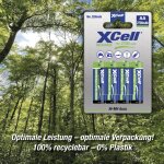 XCell AA 2700mAh Mignon NiMH Akku (4 Zellen) 118740