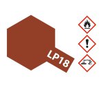 Tamiya 82118 LP-18 Rumpf Rot 10ml 300082118